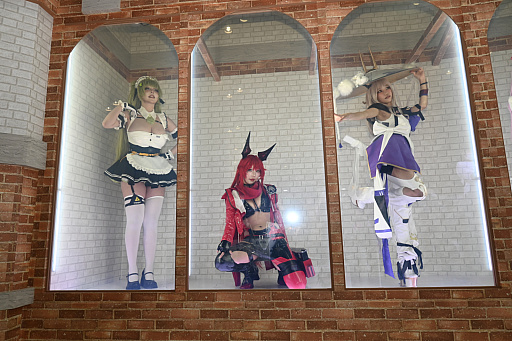画像ギャラリー No.023のサムネイル画像 / コスプレイヤーたちによるリアルガチャも開催。「ニコニコ超会議2024」の「勝利の女神:NIKKE」ブースレポート