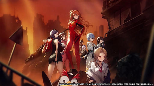 画像ギャラリー No.001のサムネイル画像 / 「NIKKE」×「エヴァンゲリオン」コラボを本日開催。gamescom特別映像でアスカ，レイ，マリ，ミサトのバトルシーンが見られる