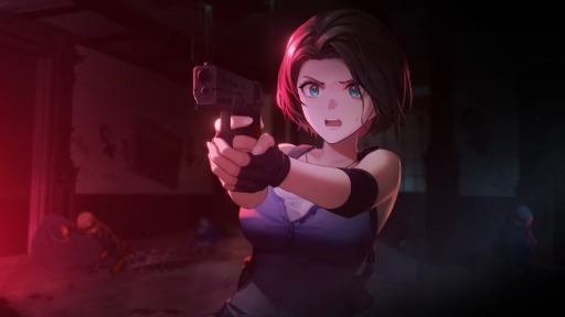 画像ギャラリー No.009のサムネイル画像 / 「勝利の女神：NIKKE」，「BIOHAZARD」とのコラボを発表。内容を予告する30秒の先行PVを公開