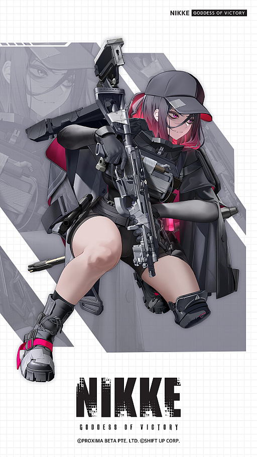 画像ギャラリー No.002のサムネイル画像 / 「勝利の女神:NIKKE」,新SSRニケ「E.H.」(CV:皆川純子)を3月5日に実装。過去の罪を償うためにニケとなった人物