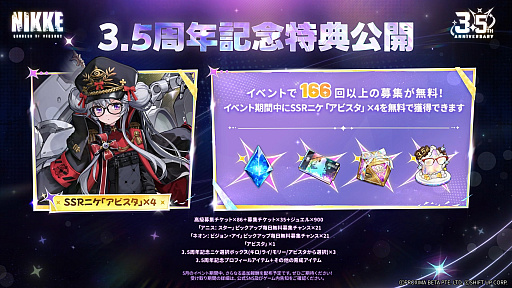 画像ギャラリー No.018のサムネイル画像 / 「勝利の女神:NIKKE」,最新バージョン「STAR ANIS」を実装。アイドルの道を選んだSSRニケ「アニス:スター」の物語を描く