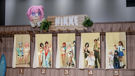 画像ギャラリー No.004のサムネイル画像 / 「勝利の女神:NIKKE」,夏の特別オフラインイベント「ドキドキ止まらない夏の旅 in 秋葉原」の開催レポートを公開