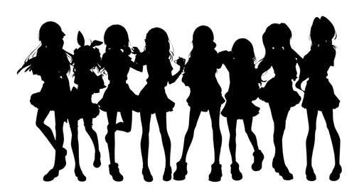 画像ギャラリー No.001のサムネイル画像 / DJがテーマのメディアミックスプロジェクト「D4DJ」のゲーム化とアニメ化が決定。登場キャラクター達のシルエットも公開に
