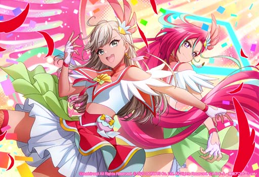 画像ギャラリー No.010のサムネイル画像 / 「グルミク」x「トロピカル〜ジュ!プリキュア」コラボイベントがスタート。原曲「あこがれ Go My Way!!」を実装