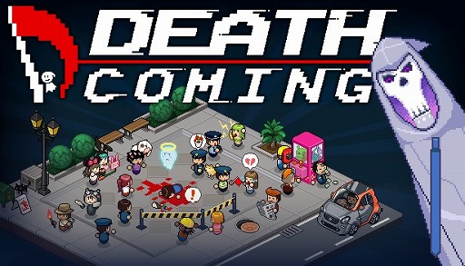 画像ギャラリー No.001のサムネイル画像 / Switch版「Death Coming」が本日発売。死神代理となって街中に不幸な事故を作りだそう