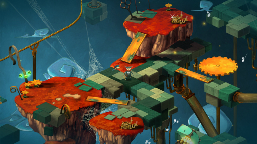 画像ギャラリー No.003のサムネイル画像 / PS4/Switch向けソフト「Figment」が配信中。シュールレアリズムな世界で謎解きやアクションが楽しめる