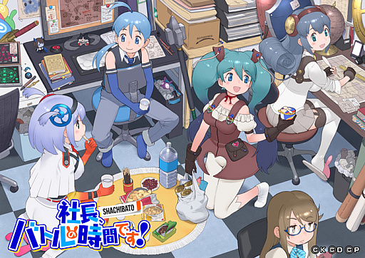 画像ギャラリー No.001のサムネイル画像 / 「社長、バトルの時間です！」，ディアー・レーンとイズモ・バッレーナが水着衣装で登場