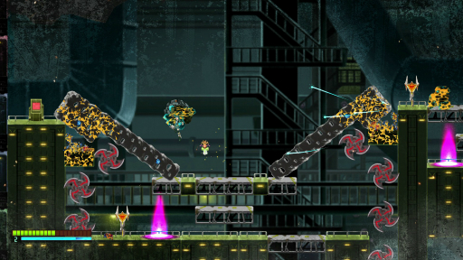 画像ギャラリー No.018のサムネイル画像 / ガレキと時を操るパズルアクション「GIGA WRECKER ALT.」プレイレポート。新エリアやヒントキャラクターが追加され,遊びやすくパワーアップ
