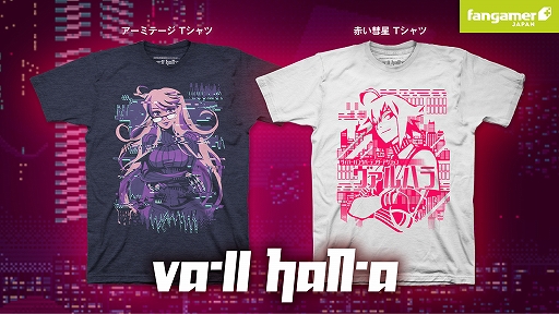 画像ギャラリー No.001のサムネイル画像 / Fangamer Japanが「VA-11 Hall-A」のオリジナルTシャツなどオフィシャルコラボレーショングッズを販売開始