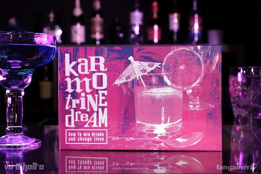 画像ギャラリー No.001のサムネイル画像 / 「VA-11 Hall-A」,レシピ本「Karmotrine Dream Cocktail Recipe Book」を海外で発売。現実の材料を使って作中のカクテルを再現できる