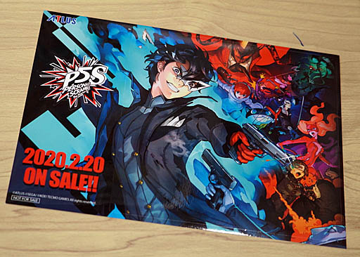 画像ギャラリー No.007のサムネイル画像 / 「ペルソナ5 スクランブル ザ ファントム ストライカーズ」全国体験会初日の模様をお届け。試遊した人にはオリジナルステッカーや特製壁紙をプレゼント