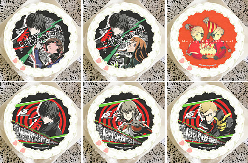 画像ギャラリー No.001のサムネイル画像 / 「ペルソナ5」をプリントしたクリスマスケーキの予約受付がスタート