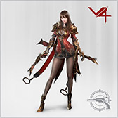 画像ギャラリー No.004のサムネイル画像 / 「V4」に登場するウォーロード，ナイトら6種類のクラス情報が公開に。各クラスの戦闘シーンが分かるムービーも掲載