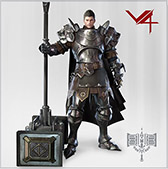 画像ギャラリー No.007のサムネイル画像 / 「V4」に登場するウォーロード，ナイトら6種類のクラス情報が公開に。各クラスの戦闘シーンが分かるムービーも掲載
