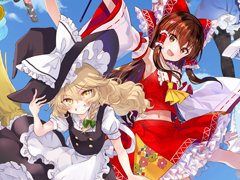 「東方キャノンボール」の配信がスタート。霊夢やレミリアなどが登場する第1弾＆第2弾のリリース記念ピックアップガチャを同時開催中