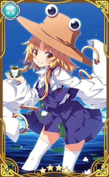 画像ギャラリー No.002のサムネイル画像 / 「東方キャノンボール」，洩矢諏訪子＆八坂神奈子が登場する“ピックアップ召喚”を実施