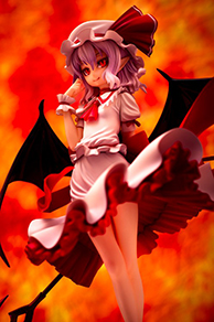 画像ギャラリー No.004のサムネイル画像 / 「東方Project」,レミリア・スカーレットの完成品フィギュアが登場。予約を受付中