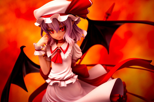 画像ギャラリー No.005のサムネイル画像 / 「東方Project」,レミリア・スカーレットの完成品フィギュアが登場。予約を受付中
