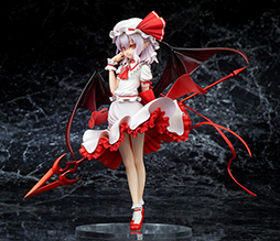 画像ギャラリー No.009のサムネイル画像 / 「東方Project」,レミリア・スカーレットの完成品フィギュアが登場。予約を受付中