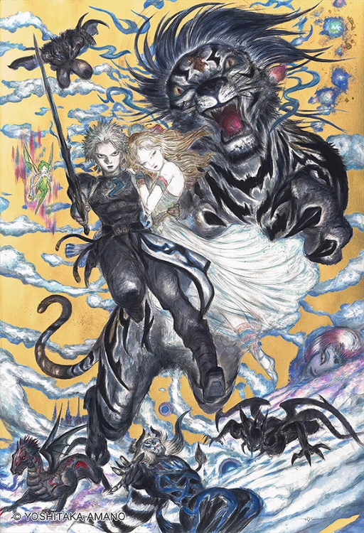 画像ギャラリー No.002のサムネイル画像 / 「ETERNAL」,キャラクターデザインに天野喜孝氏を起用。キービジュアルと設定画の一部,インタビュー動画が公開に
