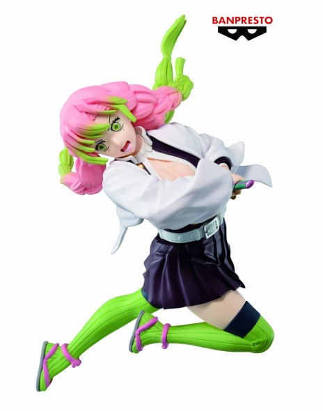 画像ギャラリー No.005のサムネイル画像 / 甘露寺蜜璃のフィギュアが登場。バンダイナムコの「鬼滅の刃」コラボキャンペーン第5弾，6月16日から9月7日まで開催
