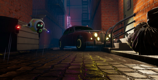 画像ギャラリー No.005のサムネイル画像 / DonutsのVRアドベンチャー「Mr.Hack Jack: Robot Detective」を紹介。ロボット探偵になって事件を解決しよう