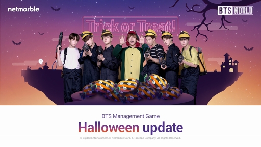 画像ギャラリー No.001のサムネイル画像 / 「BTS WORLD」,ハロウィンをテーマにした新たなストーリー&カードを追加