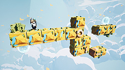 画像ギャラリー No.006のサムネイル画像 / フランス産協力型パズルゲーム「Minimal Move」の正式配信がSteamで本日開始へ。立方体が浮かぶ不思議な世界で3次元パズルに挑む
