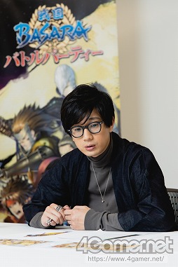 画像ギャラリー No.006のサムネイル画像 / 江口さんは“お茶を点てながら隠居したい”派。「戦国BASARA バトルパーティー」加藤清正実装直前，声を務める江口拓也さんにインタビュー