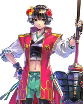 画像ギャラリー No.007のサムネイル画像 / 茜屋日海夏さんのおすすめ筋トレは“●●●”。「戦国BASARA バトルパーティー」,新武将“小松姫”実装直前インタビュー