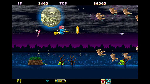 画像ギャラリー No.005のサムネイル画像 / PC版「コットンリブート！」の配信がSteamで本日スタート。約30年前に登場した魔女っ娘STG“コットン”のアレンジ移植版
