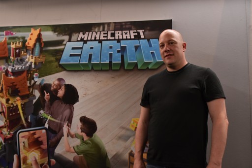 画像ギャラリー No.001のサムネイル画像 / ［E3 2019］現実世界で作って遊んで共有できる「Minecraft Earth」の体験セッションをレポート