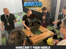 画像ギャラリー No.002のサムネイル画像 / ［E3 2019］現実世界で作って遊んで共有できる「Minecraft Earth」の体験セッションをレポート