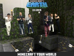 画像ギャラリー No.004のサムネイル画像 / ［E3 2019］現実世界で作って遊んで共有できる「Minecraft Earth」の体験セッションをレポート