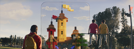 画像ギャラリー No.011のサムネイル画像 / ［E3 2019］現実世界で作って遊んで共有できる「Minecraft Earth」の体験セッションをレポート