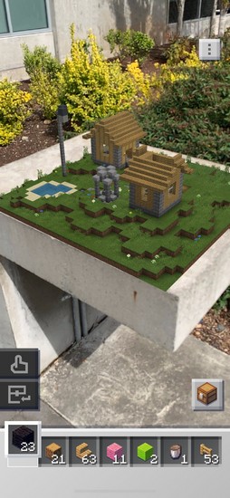 画像ギャラリー No.014のサムネイル画像 / ［E3 2019］現実世界で作って遊んで共有できる「Minecraft Earth」の体験セッションをレポート