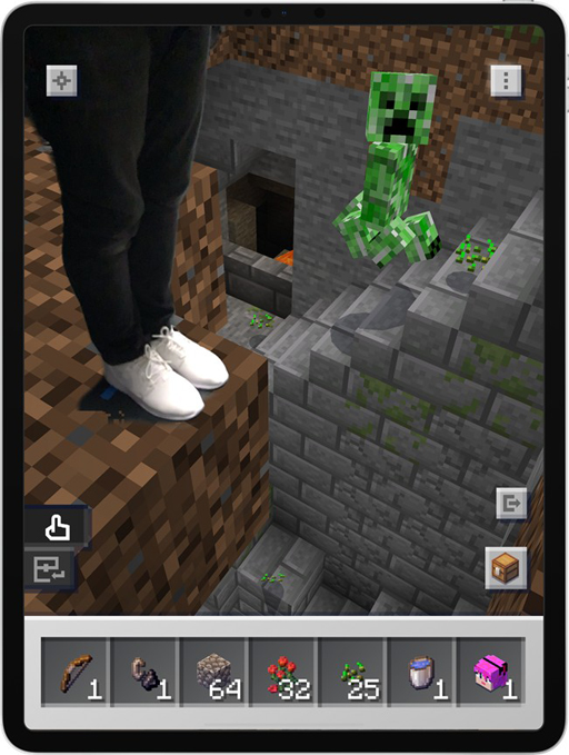 画像ギャラリー No.017のサムネイル画像 / ［E3 2019］現実世界で作って遊んで共有できる「Minecraft Earth」の体験セッションをレポート