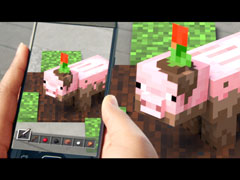 ［E3 2019］現実世界で作って遊んで共有できる「Minecraft Earth」の体験セッションをレポート