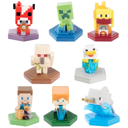 画像ギャラリー No.002のサムネイル画像 / 「Minecraft Earth」と連動するミニフィギュアが4月下旬に発売。アプリで読み込むとブースト機能を利用できる