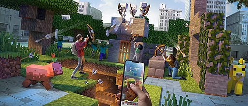 画像ギャラリー No.002のサムネイル画像 / マイクラARアプリ「Minecraft Earth」のサービスが6月30日をもって終了へ。現在の世界の状況では“自由な移動”と“共同プレイ”が困難