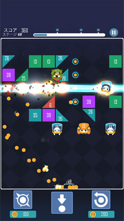 スペースアタック:ボールとブリックのパズルマスター