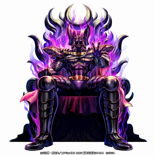 画像ギャラリー No.002のサムネイル画像 / 「北斗リバイブ」,新拳士「カイオウ 狂える魔神」が登場。5周年ラストスパート 世紀末ランキングガチャを開催