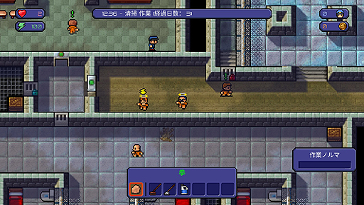 画像ギャラリー No.003のサムネイル画像 / 脱獄シム「The Escapists」のSwitch向け日本語版が本日配信開始。DLC全部入りの「Complete Edition」として登場