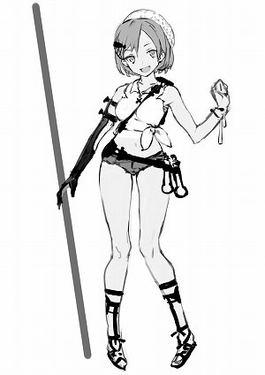 画像ギャラリー No.002のサムネイル画像 / ライザはこうして生まれた。「ライザのアトリエ 〜常闇の女王と秘密の隠れ家〜」キャラクターデザインの変遷を,細井Pとトリダモノ氏が語る