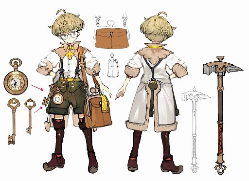 画像ギャラリー No.015のサムネイル画像 / ライザはこうして生まれた。「ライザのアトリエ 〜常闇の女王と秘密の隠れ家〜」キャラクターデザインの変遷を,細井Pとトリダモノ氏が語る