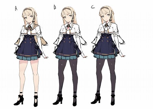 画像ギャラリー No.022のサムネイル画像 / ライザはこうして生まれた。「ライザのアトリエ 〜常闇の女王と秘密の隠れ家〜」キャラクターデザインの変遷を,細井Pとトリダモノ氏が語る