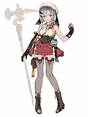 画像ギャラリー No.028のサムネイル画像 / ライザはこうして生まれた。「ライザのアトリエ 〜常闇の女王と秘密の隠れ家〜」キャラクターデザインの変遷を,細井Pとトリダモノ氏が語る