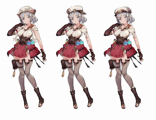 画像ギャラリー No.034のサムネイル画像 / ライザはこうして生まれた。「ライザのアトリエ 〜常闇の女王と秘密の隠れ家〜」キャラクターデザインの変遷を,細井Pとトリダモノ氏が語る