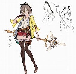 画像ギャラリー No.045のサムネイル画像 / ライザはこうして生まれた。「ライザのアトリエ 〜常闇の女王と秘密の隠れ家〜」キャラクターデザインの変遷を，細井Pとトリダモノ氏が語る