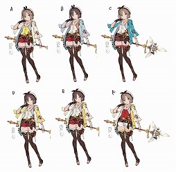 画像ギャラリー No.046のサムネイル画像 / ライザはこうして生まれた。「ライザのアトリエ 〜常闇の女王と秘密の隠れ家〜」キャラクターデザインの変遷を，細井Pとトリダモノ氏が語る